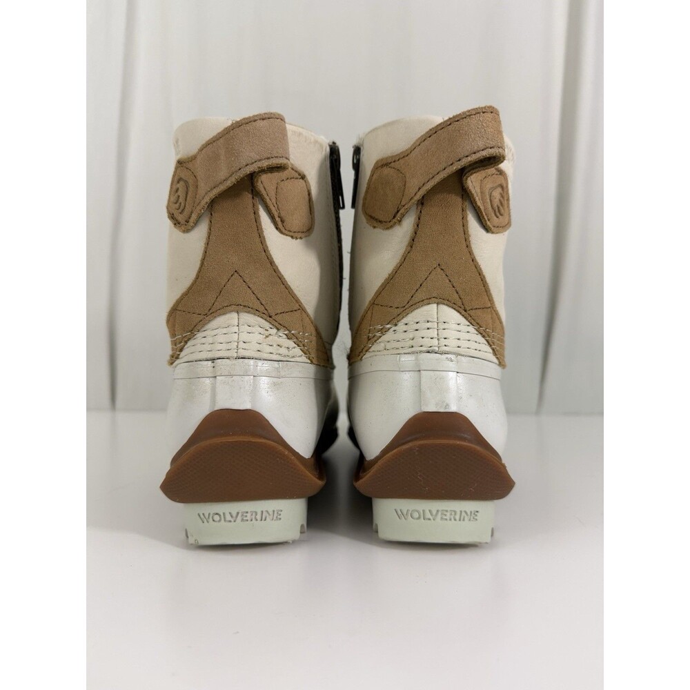 Women's Wolverine Torrent Duck Boots Sz 9 Ivory/Tan Outdoors Old Money Winter - Picture 3 of 11